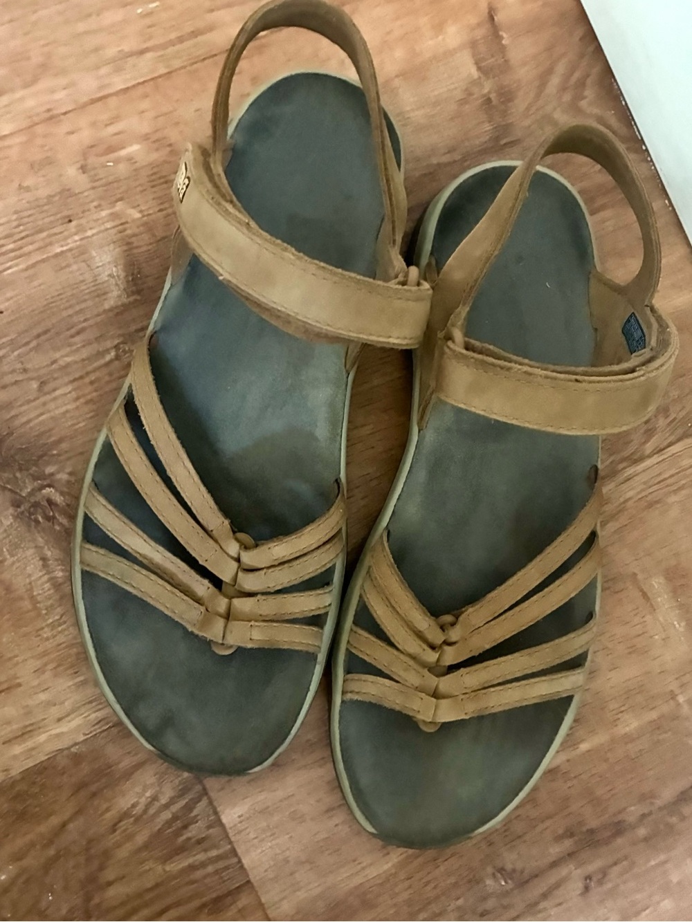 Teva Brown Comfort Sport Sandals Women’s Size 9 Walking Sandals - Picture 2 of 9